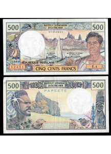 TAHITI 500 Francs 1985 Conservazione BB+